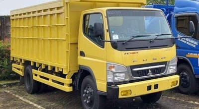 94COVER TRUK CANTER BAK BESI TERBUKA